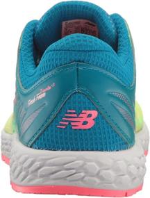 img 2 attached to 👧 Medium Little Girls' Athletic Shoes by New Balance – Ideal for Running