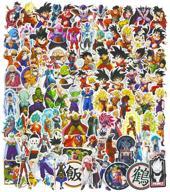 100pcs dragon ball z stickers pack for cars macbook phone - anime laptop vinyl decals logo