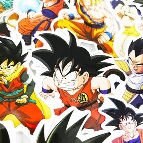 img 1 attached to 100pcs Dragon Ball Z Stickers Pack for Cars MacBook Phone - Anime Laptop Vinyl Decals