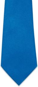 img 2 attached to 👔 Classic Boys' Solid Color Zipper Polyester Neckties: Timeless Accessories for Boys' Wardrobe