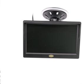 img 1 attached to 👁️ RAAYOO S5-001 5 inch High Definition TFT LCD Backup Camera Monitor with 2 Optional Brackets, 2 Way Video Input, 12V/24V (5 inch-01)