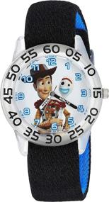 img 3 attached to Disney Story Analog Quartz Watch Nylon Boys' Watches at Wrist Watches
