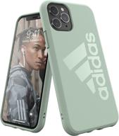 🌿 adidas sp terra bio case in green tint for apple iphone 11 pro: protect in style! logo