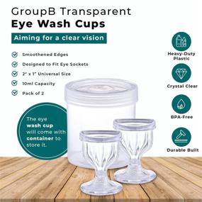 img 3 attached to 🧼 Clear & Safe: GroupB Transparent BPA Free Cleansing Irritants for Effective Hygiene