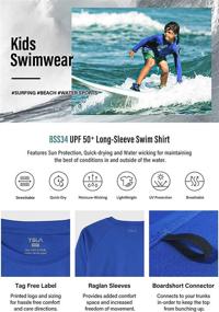 img 2 attached to 👕 TSLA Youth UPF 50+ Long Sleeve T-Shirt | Athletic Dry Fit Sun Shirt | UV Protection Fishing & Sports Tee
