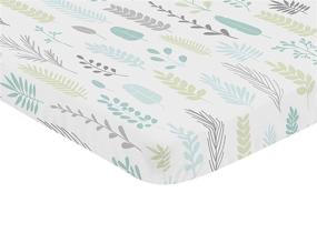 img 2 attached to Sweet Jojo Designs Tropical Portable Bedding