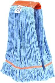 img 4 attached to 🧹 NINE FORTY USA Industrial-Grade Floor Cleaning Wet Mop Head Refill - Heavy-Duty Commercial Yarn for Janitorial Use (1 Pack, Large)