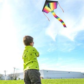 img 1 attached to 🌈 Rainbow Kites for Kids by XIN Octopus