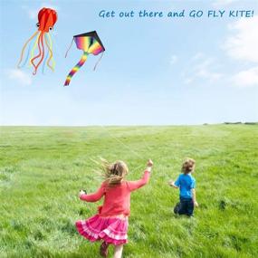 img 3 attached to 🌈 Rainbow Kites for Kids by XIN Octopus