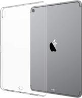 📱 clearview ipad pro 12.9 case 2018 - slim & lightweight tpu back cover (clear) | apple pencil charging support logo