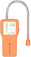 🔍 portable gas sniffer jl-881: airradio combustible gas detector for methane, natural gas, lpg leak testing with 12-inch gooseneck propane gas sensor alarm logo