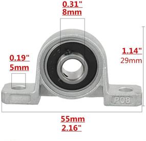 img 3 attached to Sydien Pillow Block Flange Bearing