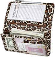 🐆 zreal waitress leopard magnetic organizer: efficient storage solution for hospitality professionals logo