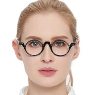 👓 occi chiari round readers for women, cute reading glasses, available in various strengths: 1.0, 1.25, 1.5, 1.75, 2.0, 2.5, 3.0, 4.0, 5.0, 6.0 logo