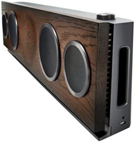 img 1 attached to 🏠 House of Marley One Foundation Premium Hi-Fi System | 220W Stereo Power, Solid Oak Baffle, EM-DA002-RG Regal