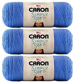 img 1 attached to 🧶 Berry Blue Caron H9700B-9609 Simply Soft Brites Yarn