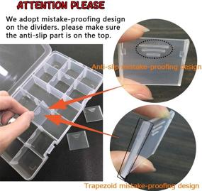 img 1 attached to DARUITE Organizer Dividers Compartment Accessories