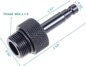 img 3 attached to 🚗 Performance-Driven HZ-MONSTAR Transmission Fluid ATF Fill Adapter for VW Audi DSG VAS6262-1