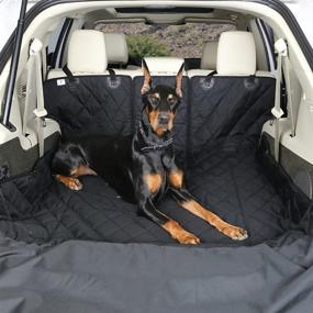 img 3 attached to 🚙 4Knines XL Camo SUV Cargo Liner for Armrest Pass-Through, 60/40 Split Fold Down Seats – USA Based Company