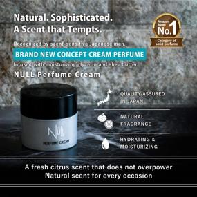 img 3 attached to 🌿 Embrace Nature's Aroma: NULL Perfume Cream For Men - Luxurious Solid Cologne with a Natural Scent