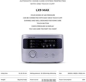 img 3 attached to Доктор Лайф LX9Max Компрессионные массажные товары и оборудование для улучшения самочувствия и расслабления.