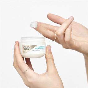 img 1 attached to 🌿 Olay Calming Face Moisturizer: Fragrance-Free, Aloe Vera Formula - Perfect for Sensitive Skin! 2 Oz
