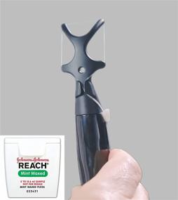 img 2 attached to 🦷 Idi Toothbat Black – Innovative Award-Winning Adult Flosser: The Ultimate Eco-Friendly and Effective Dental Tool for Maximum Comfort