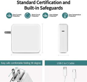 img 2 attached to 🔌 96W USB C Power Adapter Charger for MacBook Pro 16-inch 2019, MacBook Pro 15-inch/13-inch, MacBook 12-inch