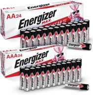 ⚡️ energizer max aa+aaa batteries combo pack - 48 count, 24 aa + 24 aaa logo