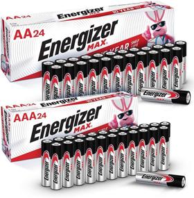 img 4 attached to ⚡️ Energizer Max AA+AAA Batteries Combo Pack - 48 Count, 24 AA + 24 AAA