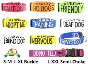 img 2 attached to 🐶 Dexil Limited Nervous Yellow Color Coded Dog Collar (Give Me Space) - Prevent Accidents & Alert Others in Advance!