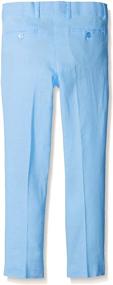 img 1 attached to Boys' Clothing: Isaac Mizrahi Linen Pants in Solid Colors