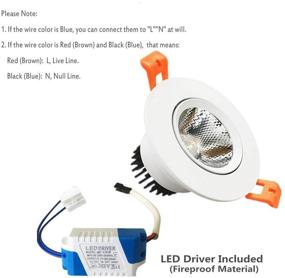 img 1 attached to LightingWill Industrial Electrical Downlight Directional - 4000K / 4500K Equivalent