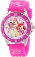 👑 adorable disney kids' pn1051 disney princess watch - perfect for little princesses! logo