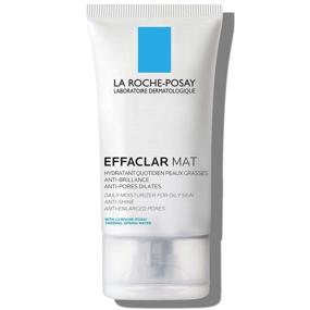 img 4 attached to Effaclar Mat Oil-Free Mattifying Moisturizer by La Roche-Posay - Daily Moisturizer for Oily Skin to Reduce Oil, Minimize Pores, and Exfoliate with LHAs