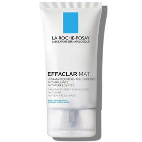 img 4 attached to Увлажняющий крем матирующий без масла Effaclar Mat от La Roche-Posay - ежедневный увлажняющий крем для жирной кожи для уменьшения жира, уменьшения пор и эксфолиации с помощью LHAs