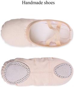 img 1 attached to 👟 STELLE Canvas Slippers Leather Toddler Girls' Shoes: Stylish and Sporty!