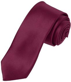 img 2 attached to Pink Slim Matching Present PS1028 Men's Accessories in Ties, Cummerbunds & Pocket Squares