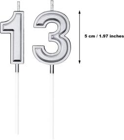 img 3 attached to 🎉 Birthday Candle Decorations: Perfect for Anniversary Celebrations, Events, and Children's Parties