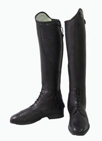 img 2 attached to 👢 Quality and Comfort Combined: TuffRider Ladies SureGrip Tall Boots