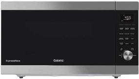 img 4 attached to 🔥 Galanz ExpressWave Sensor Microwave Oven with Patented Inverter Technology, 10 Power Levels, Express Cooking Knob, Stainless Steel, 2.2 Cu Ft