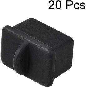 img 2 attached to Uxcell Anti Dust Stopper Cover Silicone Accessories & Supplies