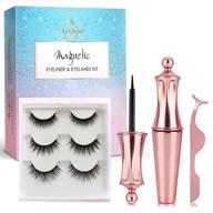 arishine magnetic eyelash kit with magnetic eyeliner - easy application, natural looking reusable magnetic lashes - no glue required logo