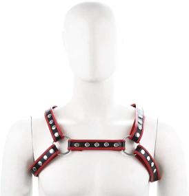 img 3 attached to DIBOTA Adjustable Leather Lingerie Harness