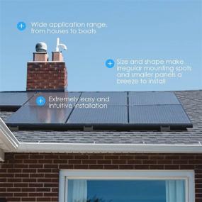 img 1 attached to Крепежные планки для солнечных панелей - крепеж Houseables для крышных панелей Z-образные, 2,5'' x 1,5'' x 3,9'', 4 комплекта (16 шт.), алюминий, автономный режим, регулируемые гайки и болты для крепления - идеально подходит для солнечной энергии, лодок, ветрогенераторов, домов на колесах, прицепов.