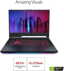 img 3 attached to Asus ROG Strix G (2019) Gaming Laptop - NVIDIA GTX 1650, Intel Core i7, 16GB RAM, 1TB SSD, RGB KB, Windows 10 Home - GL531GT-EB76