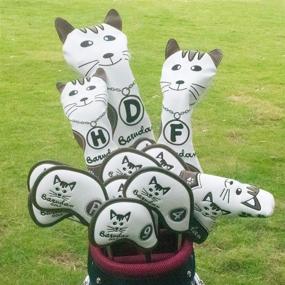 img 3 attached to Fairway Leather Headcovers Utility Headcover Sports & Fitness