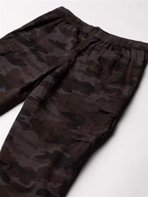 img 3 attached to 👖 Comfortable and Stylish Boys' Pull-On Cargo Pants by The Children's Place