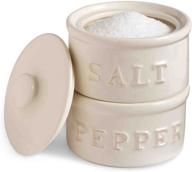 🧂 enhance your seasoning with mud pie cellar salt and pepper shakers logo