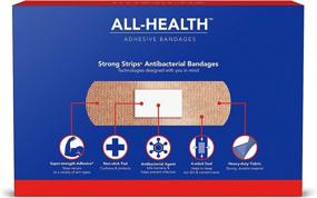 img 3 attached to All Health Antibacterial Heavy Duty Adhesive Bandages